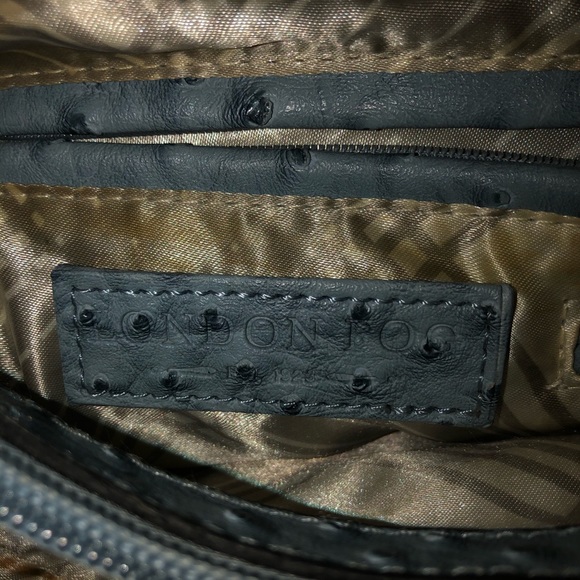 Vintage LONDON FOG ostrich bag - Picture 5 of 5